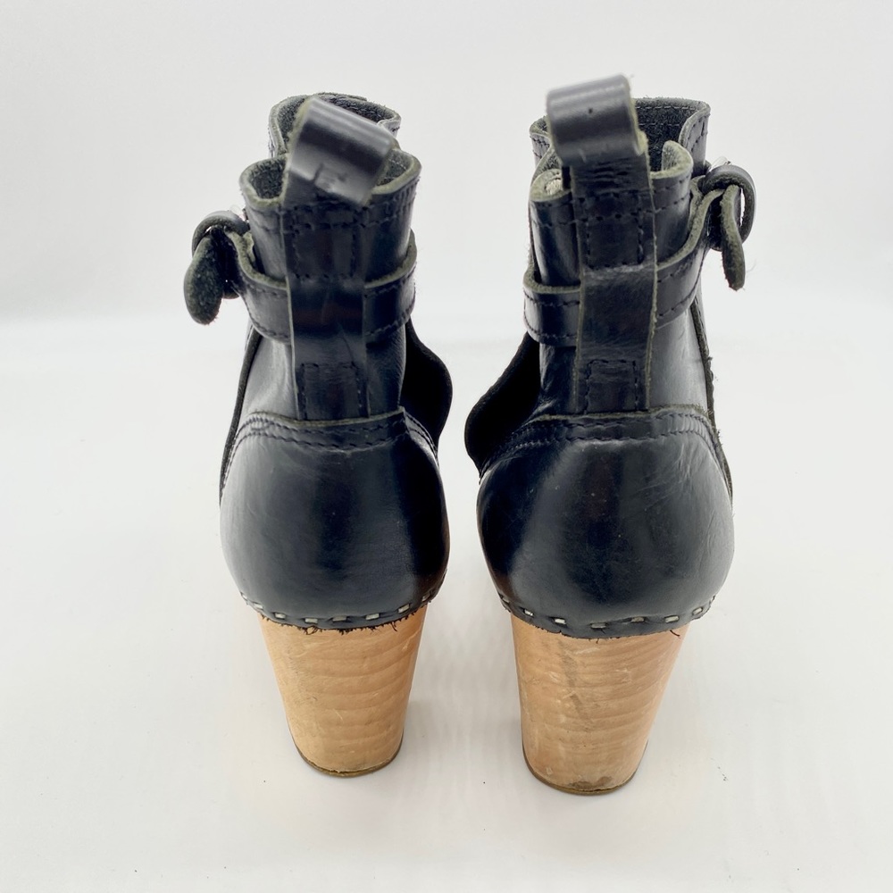 Swedish Hasbeens Size 38 Clog Bootie - image 4